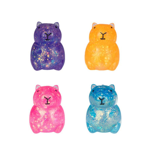 Smooshos Glitter Maltose Capybara Super Squeeze - The Chaos Emporium