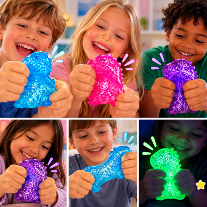 Smoosho's Super Squeeze Maltose Glow-in-the-dark Dino - The Chaos Emporium