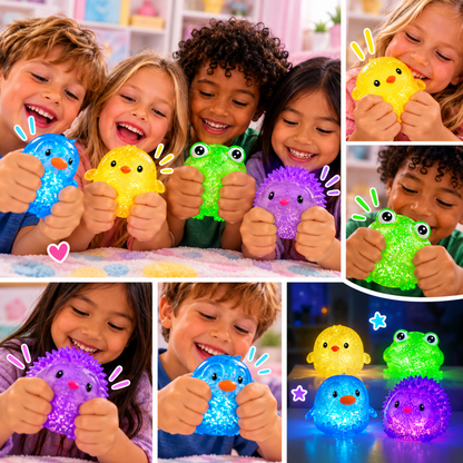 Smoosho's Super Squeeze Maltose Glow-in-the-dark Mini Animal - The Chaos Emporium