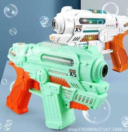 Space X5 Light Up Bubble Blaster - The Chaos Emporium
