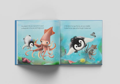 Spike, the Penguin with Rainbow hair Book - The Chaos Emporium