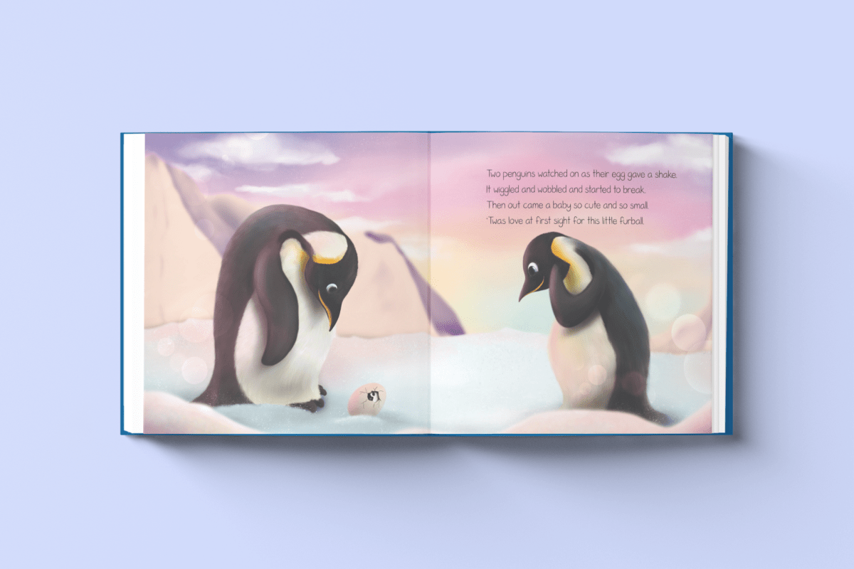 Spike, the Penguin with Rainbow hair Book - The Chaos Emporium