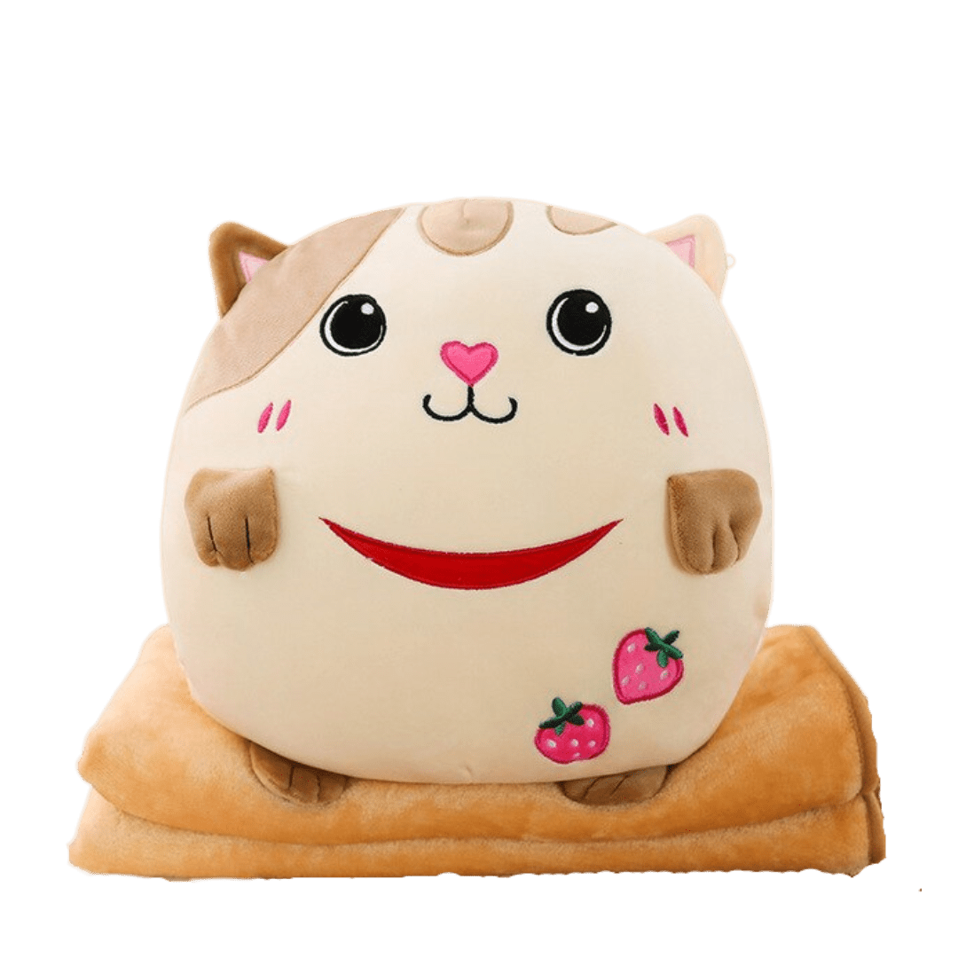 Squish Pillow Hand Warmer - Cat - The Chaos Emporium