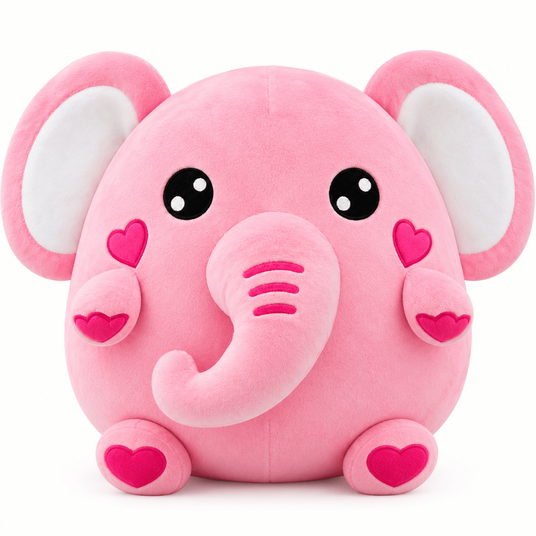 Squish Pillow Hand Warmer - Elephant - The Chaos Emporium
