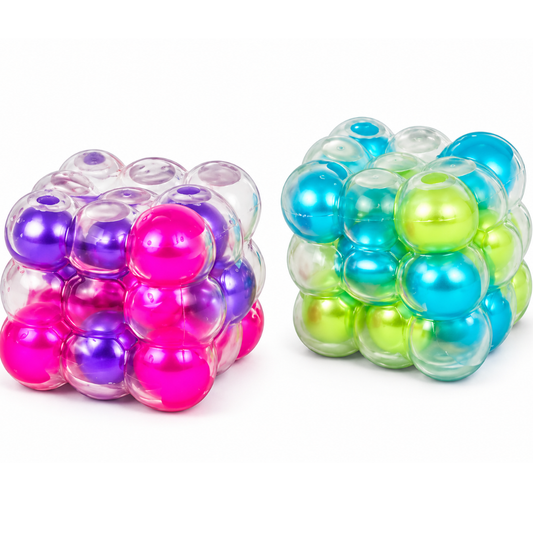 Squishy Crunchy Marble Cube - The Chaos Emporium
