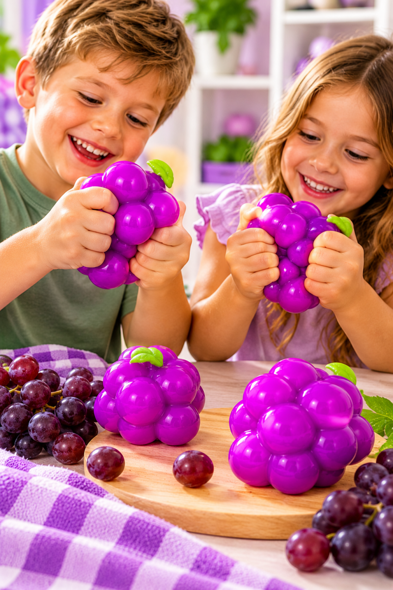 Squishy Jumbo Slow Rising Grape - The Chaos Emporium
