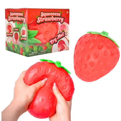 Squishy Jumbo Slow Rising Strawberry - The Chaos Emporium