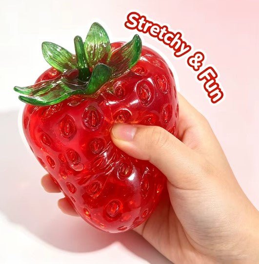 Squishy Sensory Vaseline Strawberry - The Chaos Emporium