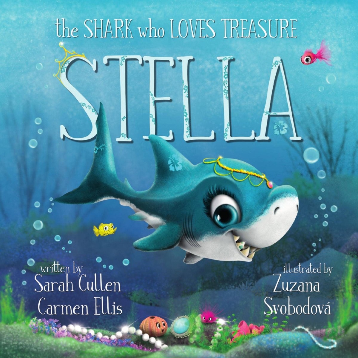 Stella, The Shark Who Loves Treasure Book - The Chaos Emporium