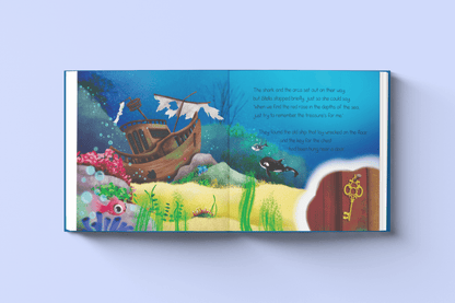 Stella, The Shark Who Loves Treasure Book - The Chaos Emporium