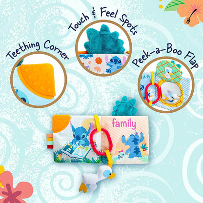 Stitch Activity Soft Cloth Book - The Chaos Emporium