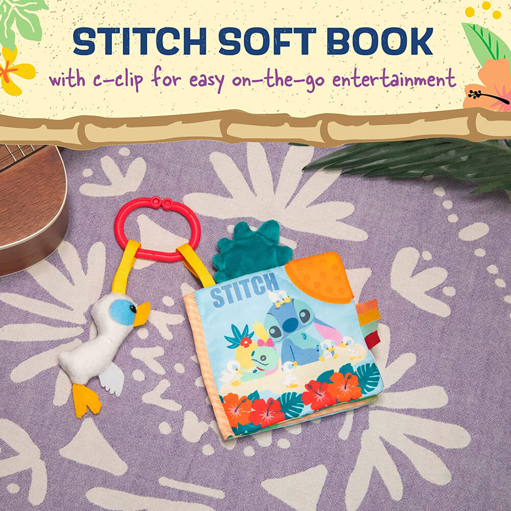Stitch Activity Soft Cloth Book - The Chaos Emporium