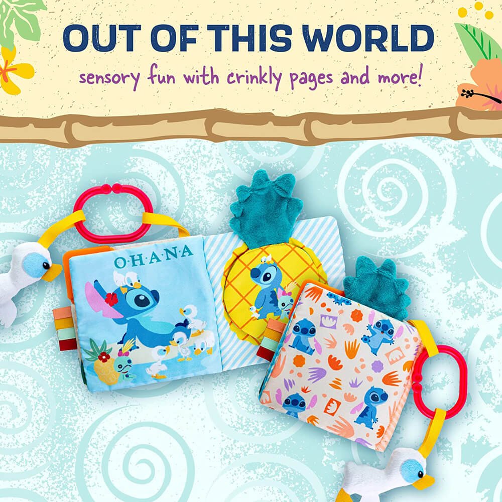 Stitch Activity Soft Cloth Book - The Chaos Emporium