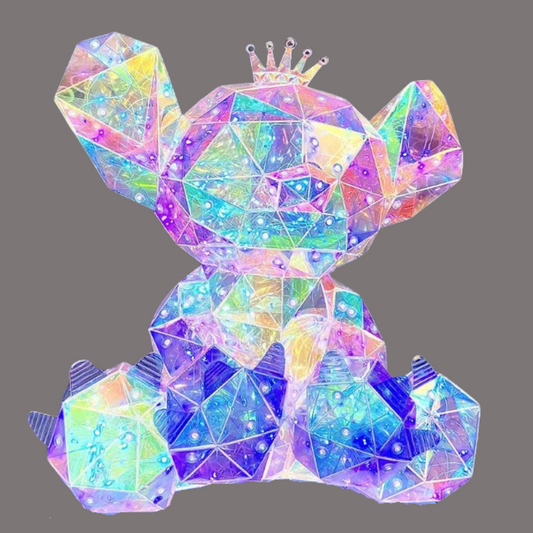 Stitch-Inspired LED Light USB & Battery Powered