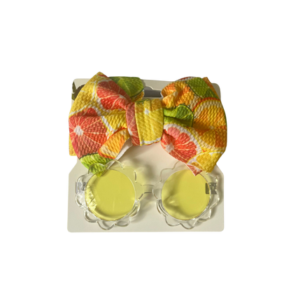 Sunglasses Set with Matching Headband