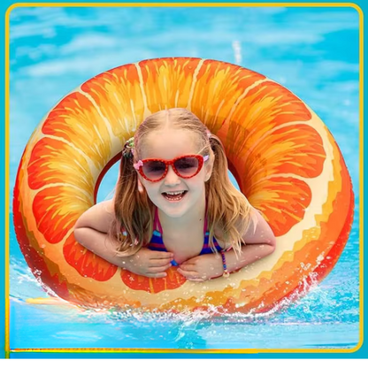 Inflatable Extra Large Fruit Swim Rings