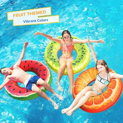 Inflatable Extra Large Fruit Swim Rings