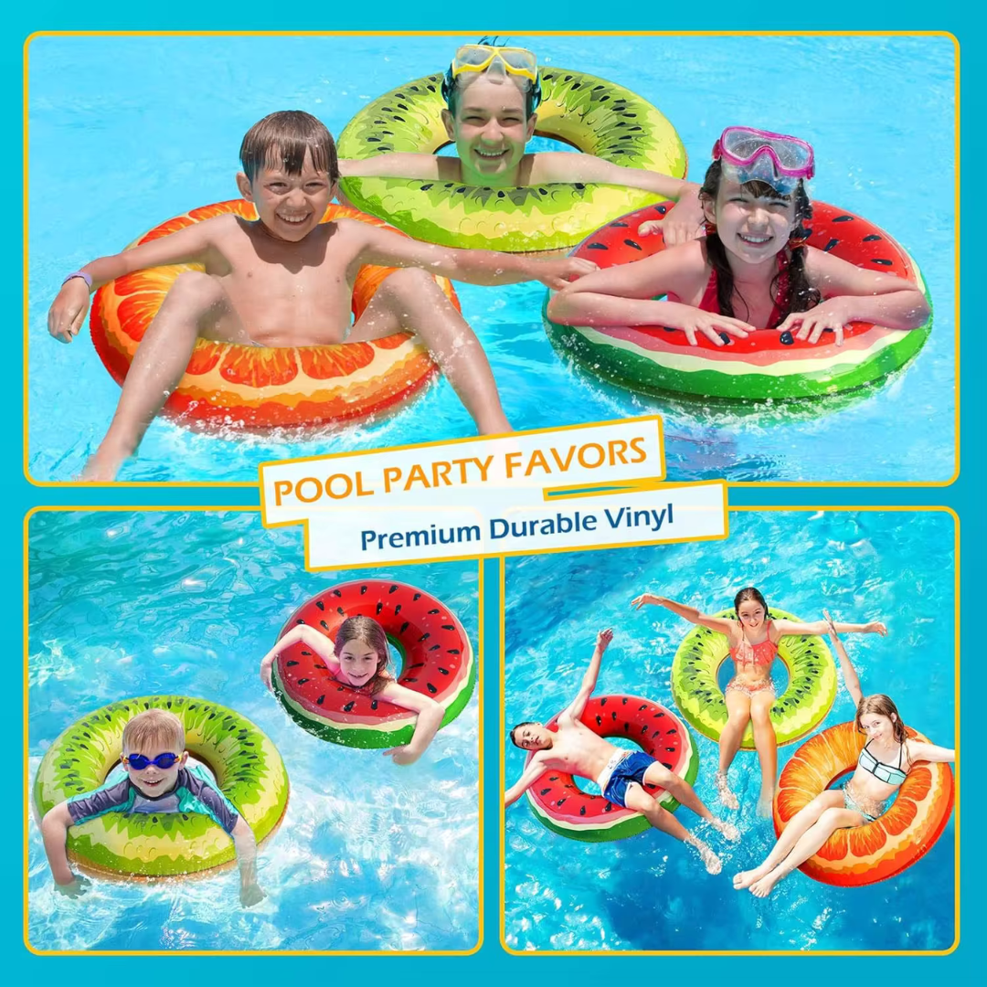 Inflatable Extra Large Fruit Swim Rings