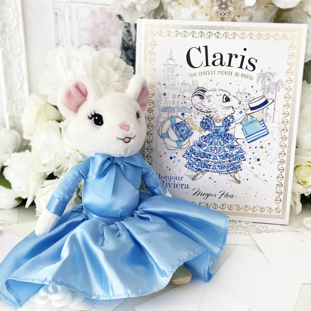 Claris Plush Tres Belle Blue - Large