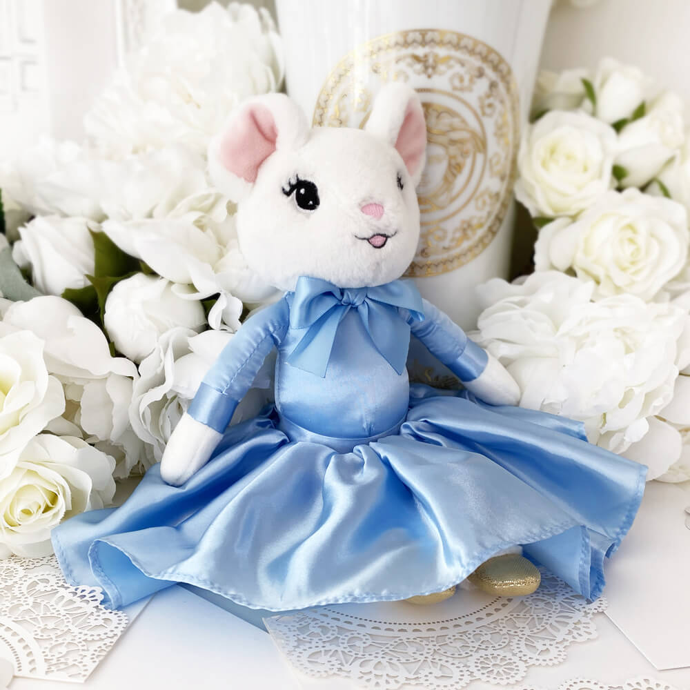 Claris Plush Tres Belle Blue - Large