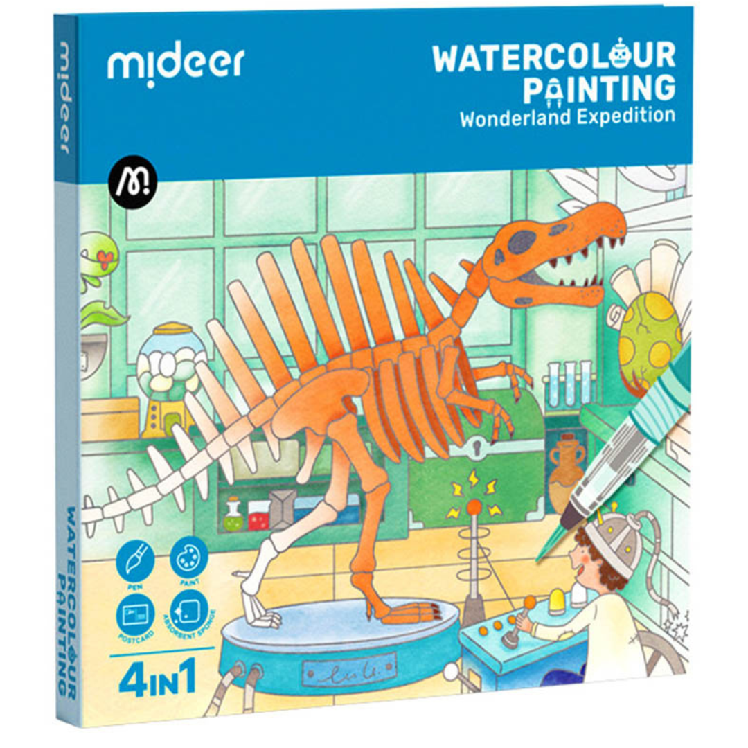 Watercolor Colour Painting Book - Wonderland Expedition - The Chaos Emporium
