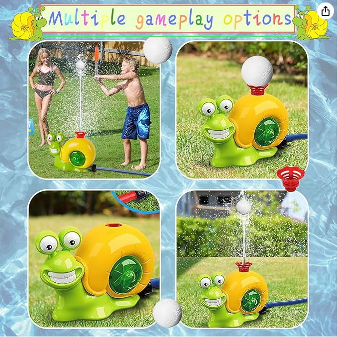 Waterplay Splash Sprinkler Baseball - The Chaos Emporium