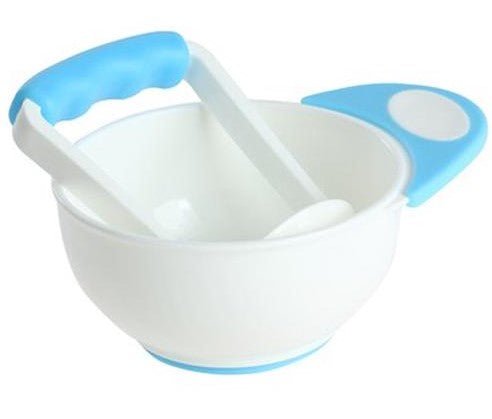 Baby Food Masher & Bowl - The Chaos Emporium