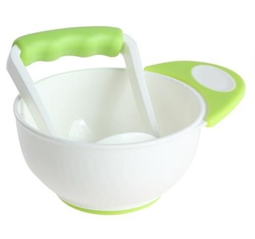 Baby Food Masher & Bowl - The Chaos Emporium