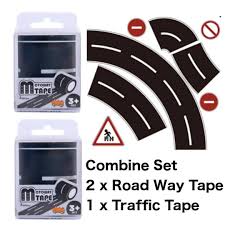 Road Tape & Wooden Car Bundle - The Chaos Emporium