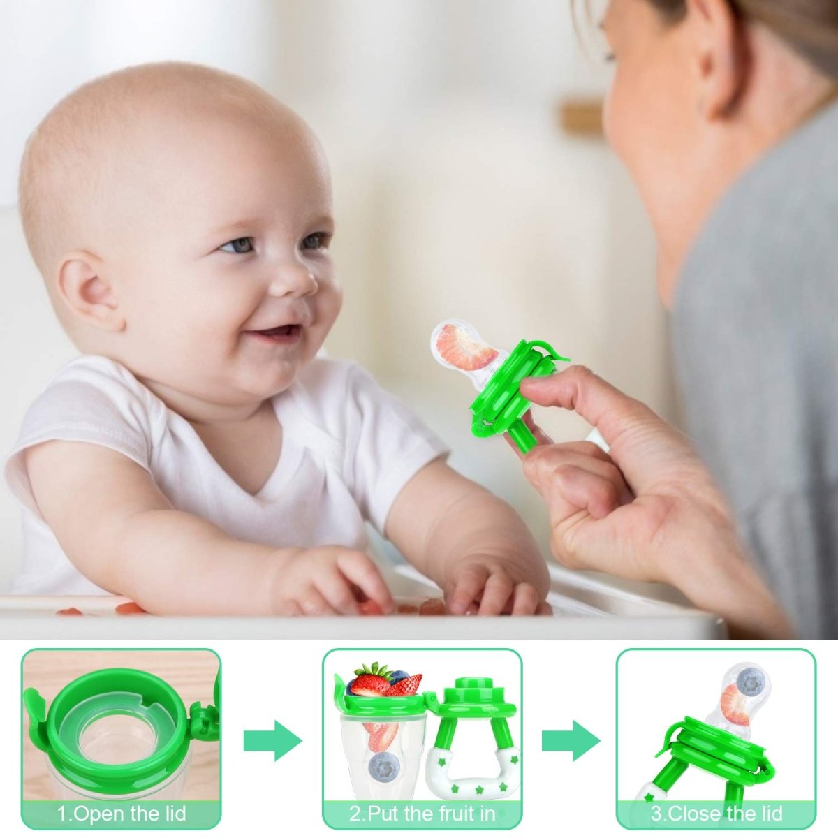 Silicone Fresh Food Feeder - The Chaos Emporium