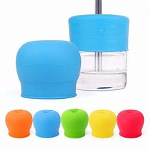 Silicone Sippy Cup Lid with Straw - The Chaos Emporium